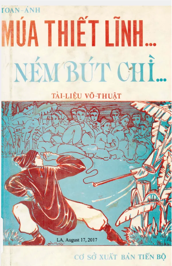 Bìa sách Múa Thiết Lĩnh, Ném Bút Chì