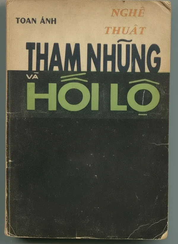 Bìa sách Nghệ Thuật Tham Nhũng Và Hối Lộ