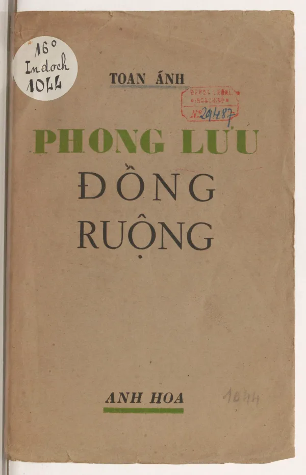 Bìa sách Phong Lưu Đồng Ruộng