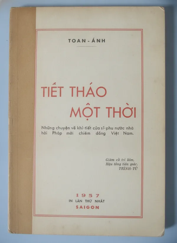 Bìa sách Tiết Tháo Một Thời