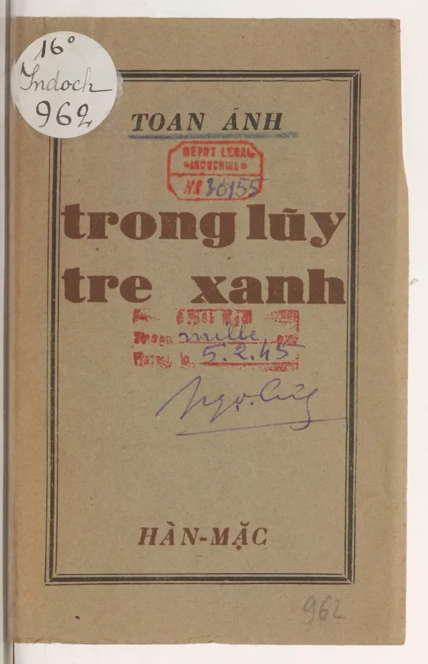 Bìa sách Trong Lũy Tre Xanh