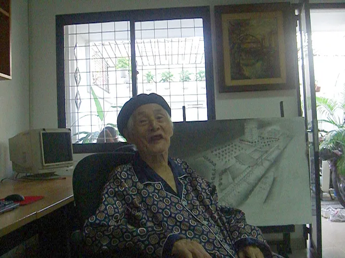 Ảnh Toan Ánh cùng gia đình trong đám cưới năm 2004